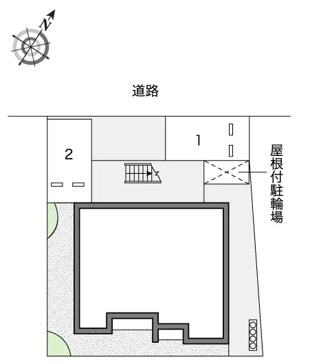 ★手数料０円★上尾市浅間台　月極駐車場（LP）